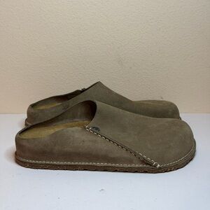 Birkenstock Zermatt Premium Suede Leather Slippers Clogs Size 41